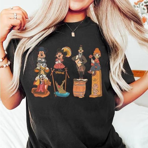 The Haunted Mansion Retro Comic Shirt The Haunted Mansion Shirt Halloween - Picture 1 of 4